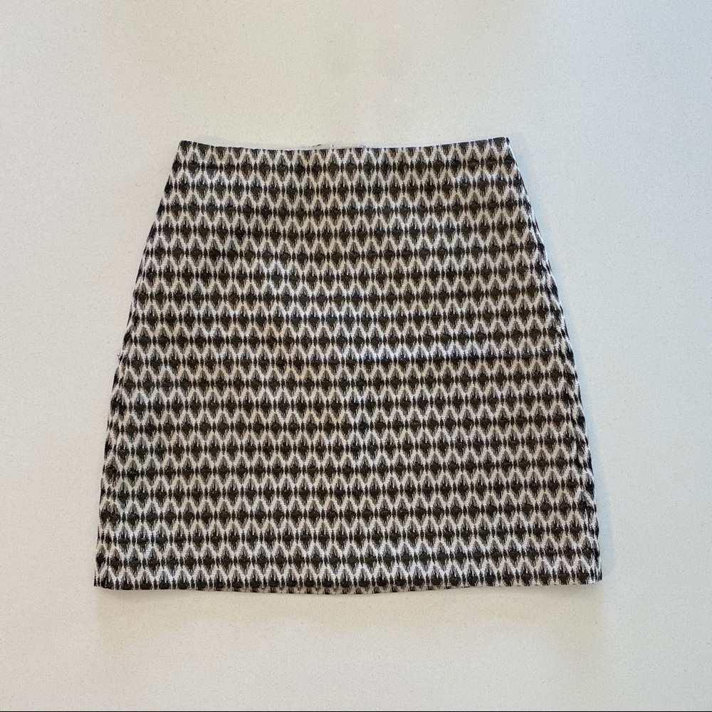 LOFT Metallic Patterned Skirt
